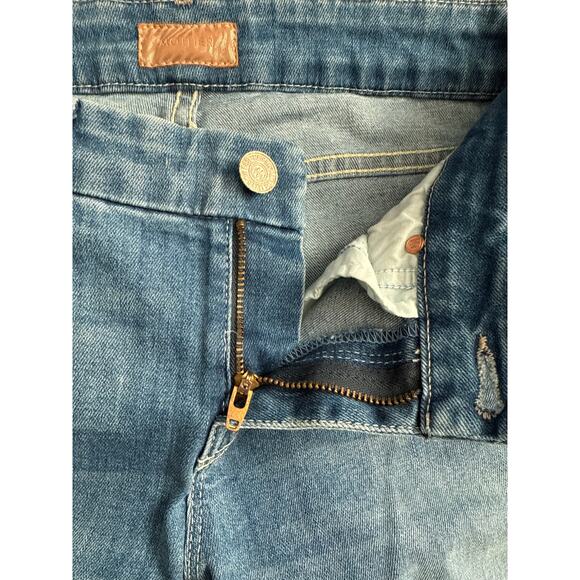 MOTHER The Looker Zip Fray Low-Rise Skinny Jeans in Home Sweet‎ Home Size 25 - Picture 7 of 11